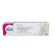 Veet pure crème dépilatoire peaux sèches corps et jambes 200 ml