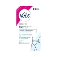 Veet pure bande de cire froide maillot bikini x16