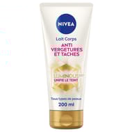 Nivea soin corps anti-vergetures & taches luminous 630 200ml