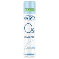 Narta déodorant 0% invisible 48h aérosol 200ml