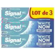 Signal dentifrice ice cool 3x75ml