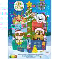 Carrefour extra calendrier de l'avent pat patrol 75g