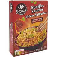 Carrefour sensation nouilles sautées boeuf 300g