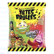 Têtes Brûlées barres fraise pomme 200g