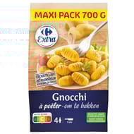 Carrefour extra gnocchi à poêler nature 700g