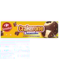Carrefour sensation crakeron cheesecake 2x80g