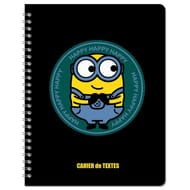 Cahier textes minions intégral 17x22 148 pages 90g seyes
