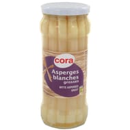 Cora asperges blanches grosses bocal 320g