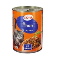 Cora bouchées en sauce thon et légumes 400 g