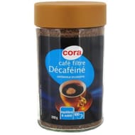 Cora café filtre lyophilisé décaféiné 200g