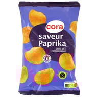 Cora chips saveur paprika 135g
