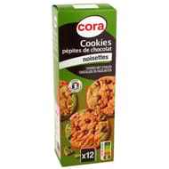 Cora cookies pep choco noisettes 200g