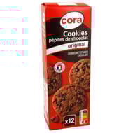 Cora cookies pépites de chocolat 200g