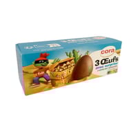 Cora Kido oeufs chocolat au lait 3 x 20g - 60g