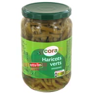 Cora haricots verts extra fins 345g