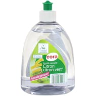 Cora liquide vaisselle citron vert 500ml ecolabel