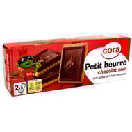 Cora kido petit beurre tablette chocolat noir 150g