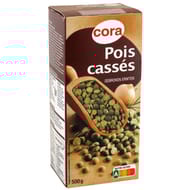 Cora pois cassés 500g