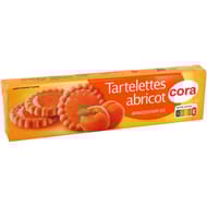 Cora tartelettes abricot 150g