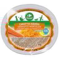 Carrefour classic' carottes rapées au jus de citron 300g