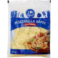 Carrefour Classic' fromage mozzarella râpé 150g