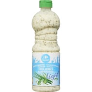 Carrefour classic' sauce crudités light saveur fines herbes 50cl
