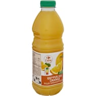 Carrefour extra pur jus d'orange sans pulpe 1l