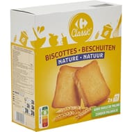 Carrefour classic' 34 biscottes nature 300g