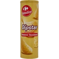 Carrefour sensation tuiles dipster emmental 175g
