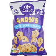 Carrefour classic' ghosts biscuits apéritifs salés 75g
