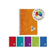 Carrefour carnet reliure intégrale 9x14 cm 100 pages petits carreaux