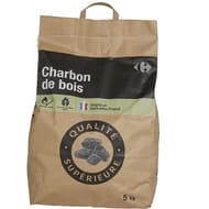 Charbon de bois 5 kg Carrefour