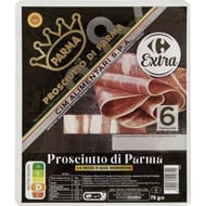 Carrefour extra jambon de parme 14 mois d'affinage 6 tranches 70g