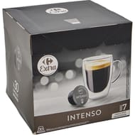 Carrefour extra' café capsules intenso x30 -195g