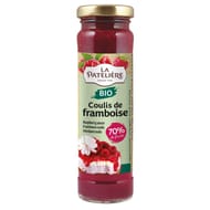 La patelière coulis de framboise bio 165g