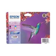 Epson T0807 oiseaux cartouche d'encre multipack 6 couleurs
