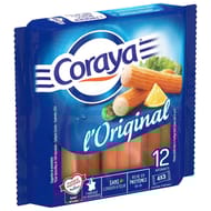 Coraya l'original 12 bâtonnets de surimi l'Original 180g