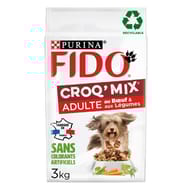 Fido croq mix adult boeuf 3kg