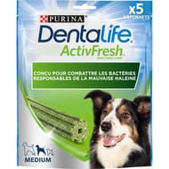 Dentalife activfresh hygiène bucco dentaire au quotidien x5 115g