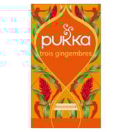 Pukka infusion bio trois gingembres x20s - 36g