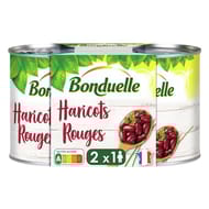Bonduelle haricots rouges fraichement recoltés 250g