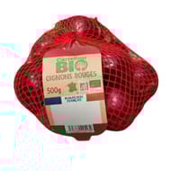 Oignon rouge bio filet 500g carrefour bio