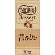 Nestlé dessert tablette de chocolat noir 205g
