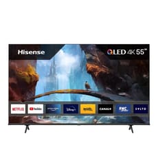Hisense téléviseur smart tv 4k uhd qled 139 cm 55" 55E77HQ