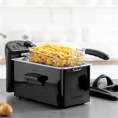 Kitchencook friteuse semi pro inox noir   3L KFRY_BLACK