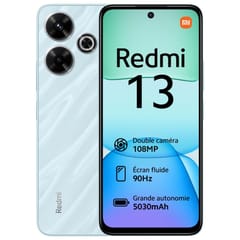 Xiaomi smartphone écran 6.79" REDMI 13 4G 256GO BLEU