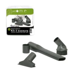 Home Equipement kit suceurs adaptables plat, meuble et triangle pour aspi A180008