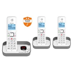 Alcatel téléphone sans fil répondeur F860 VOICE TRIO GRIS