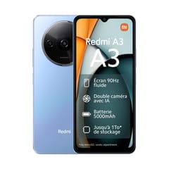 Xiaomi smartphone écran 6.71" REDMI A3 64GO STAR BLUE