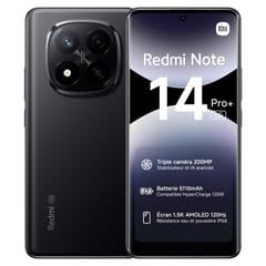 Xiaomi smartphone écran 6.67" REDMI NOTE 14 PRO+ 5G 512go MIDNIGHT BLACK